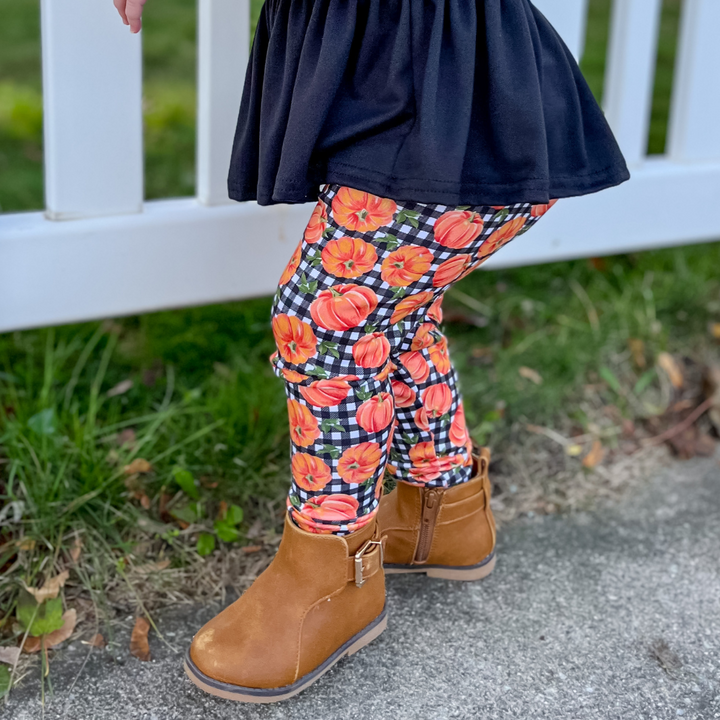 Leggings - Gourd-geous Plaid