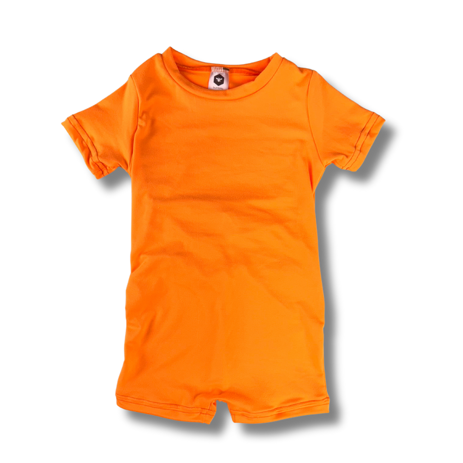 Short Sleeve Jumper - High Voltage Orange