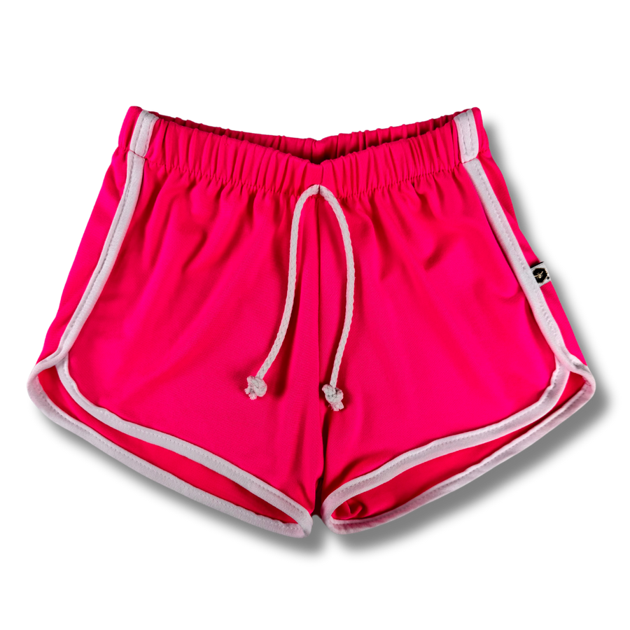 Track Short - Highlighter Pink