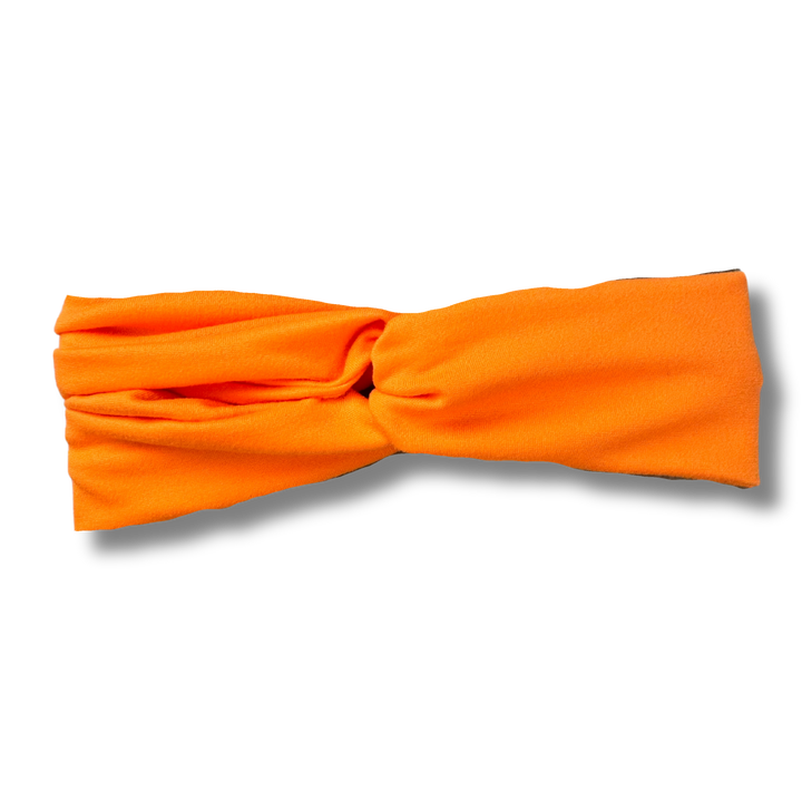 Adult Headband - High Voltage Orange