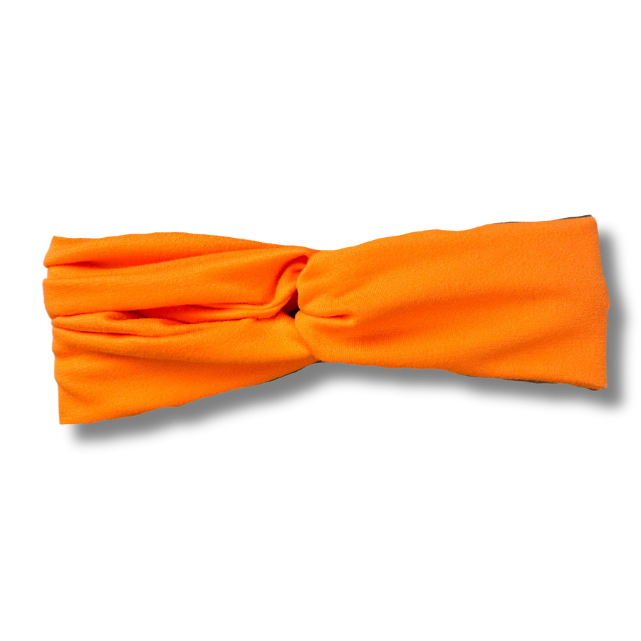 Adult Headband - High Voltage Orange