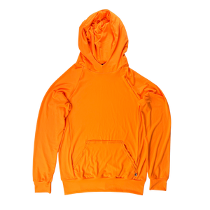 Lightweight Adult Hoodies - High Voltage Orange