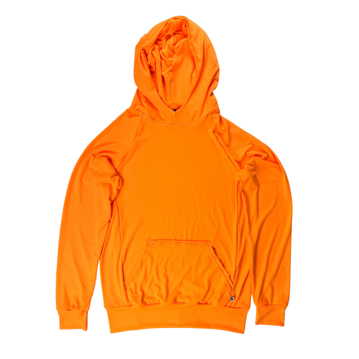 Lightweight Adult Hoodies - High Voltage Orange