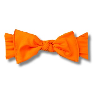 Baby Headband - High Voltage Orange