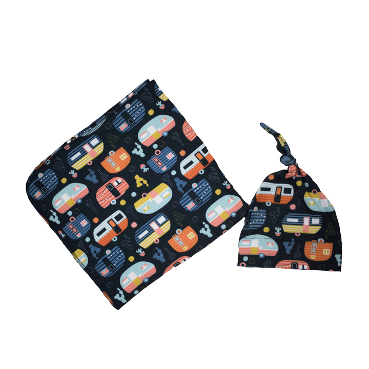Stretch Swaddle Set  -  All Summer Long