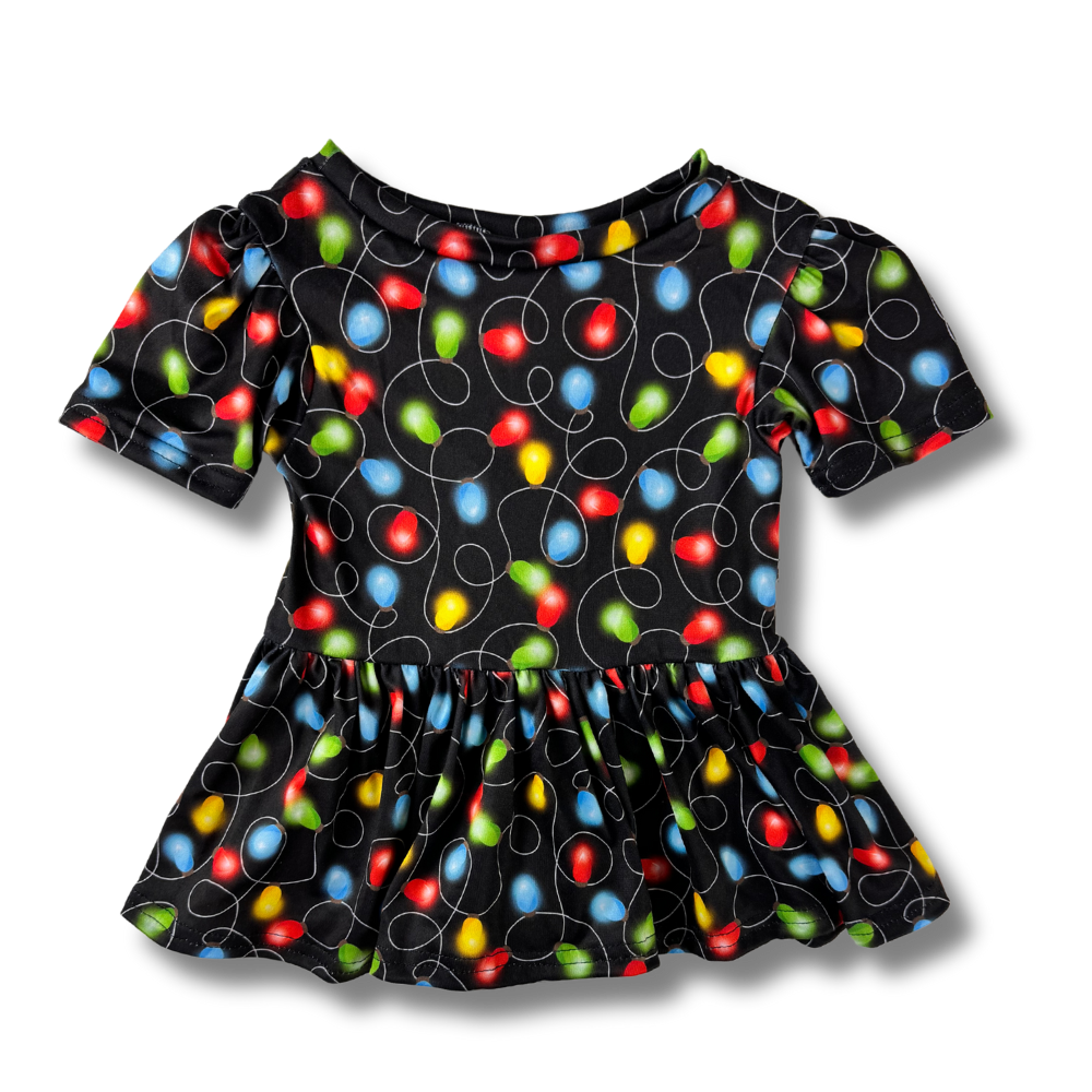 Short Sleeve Peplum Top - It's a beaut, Clark