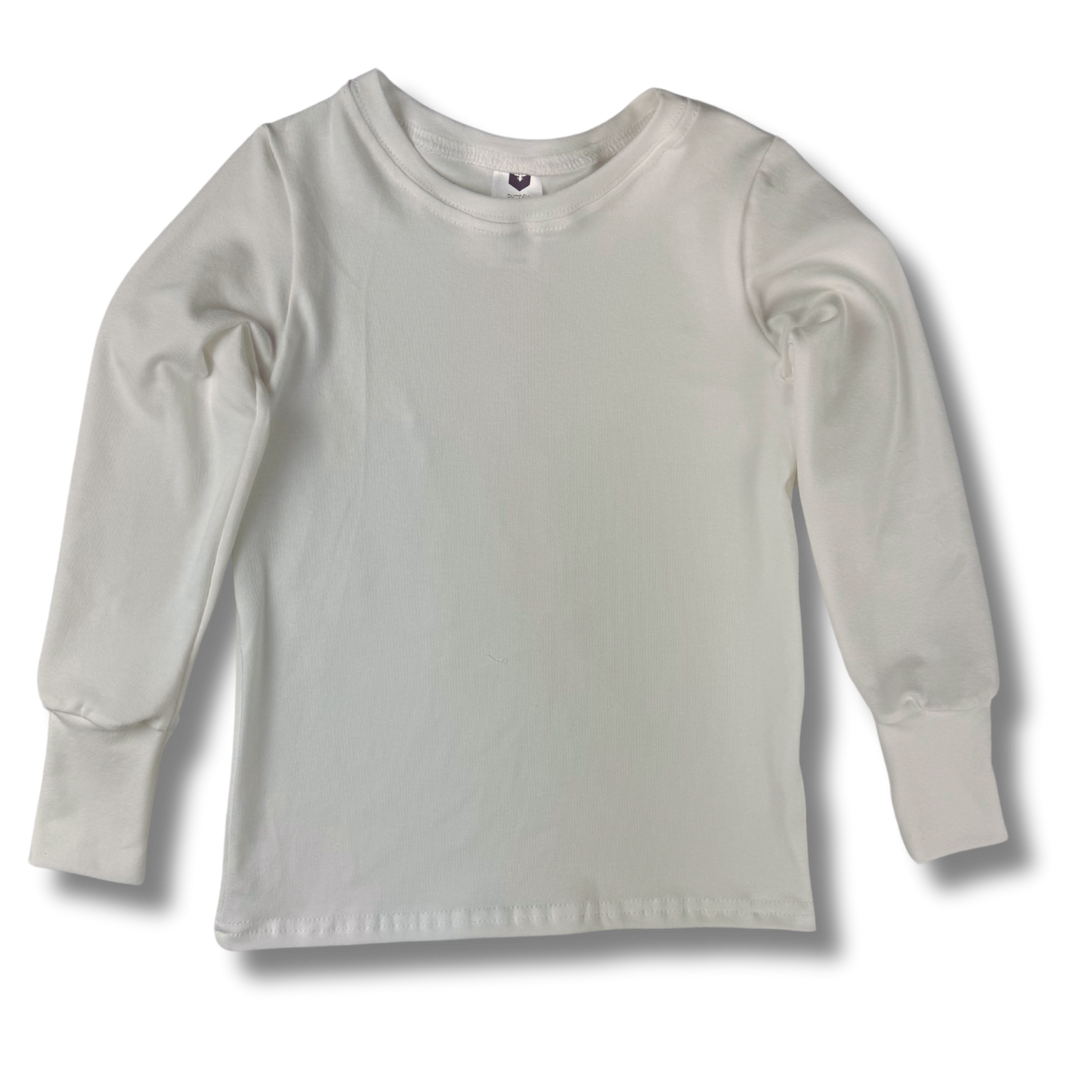 Naturals - Long Sleeve T-shirt - Ivory