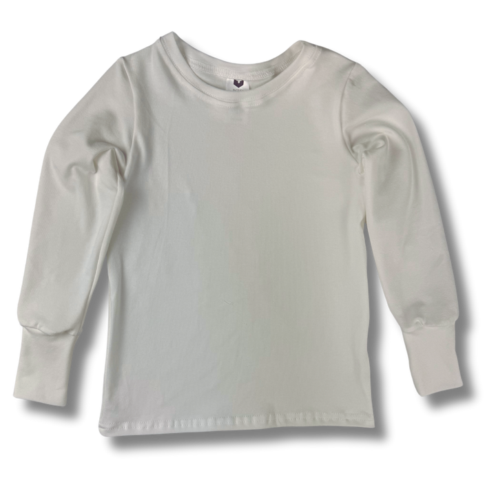 Naturals - Long Sleeve T-shirt - Ivory