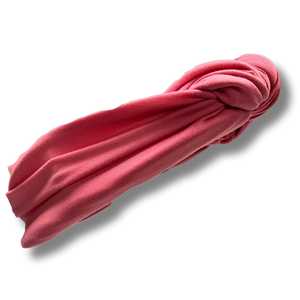 Tie-On Headband - Jelly Bean Pink