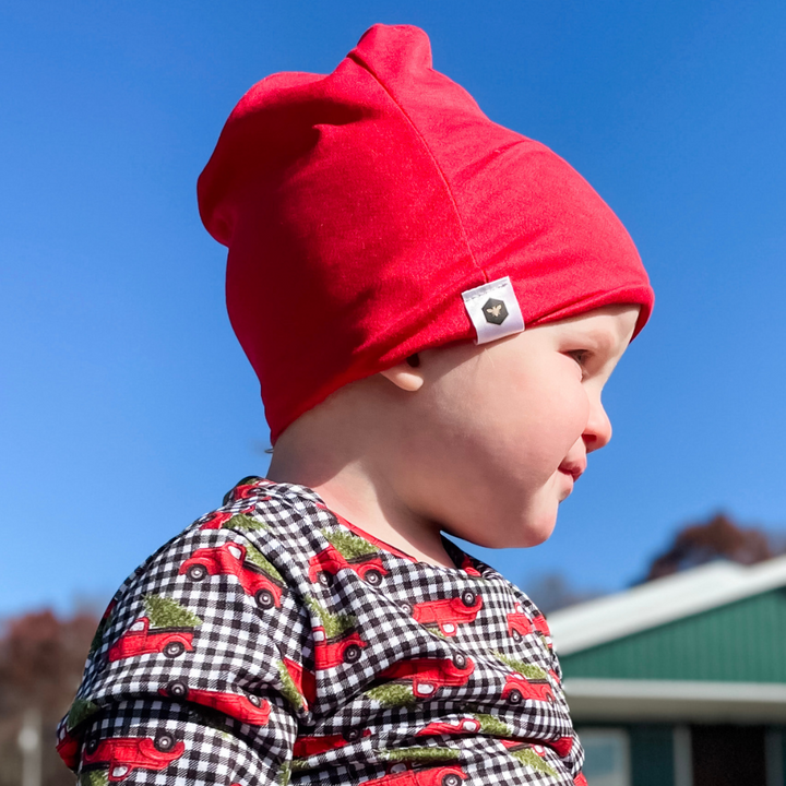 Beanie - Cherry Red