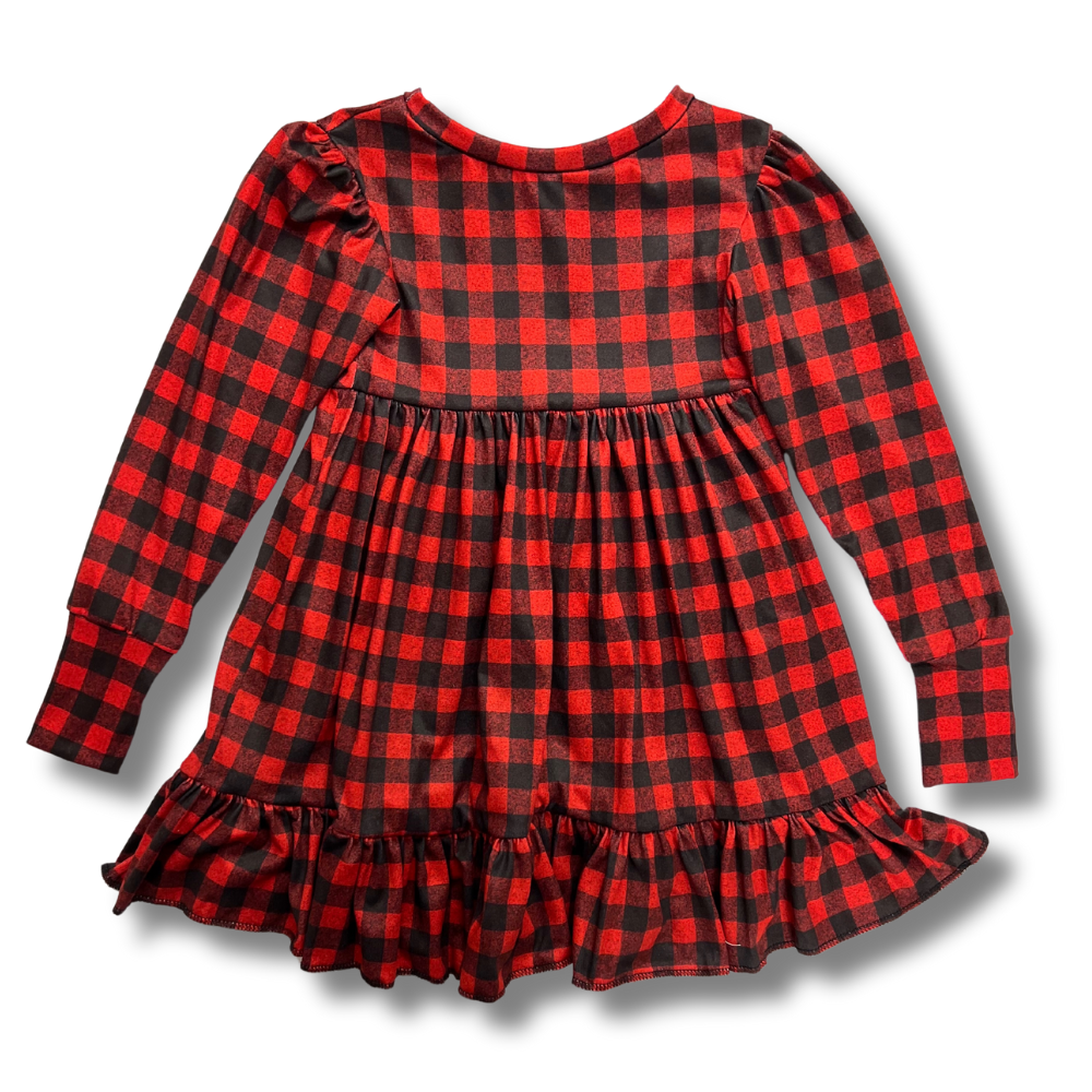 Long Sleeve Twirl Dress - Leland