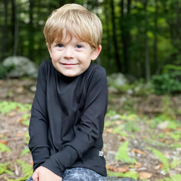 Long Sleeve T-Shirt - Basic Black