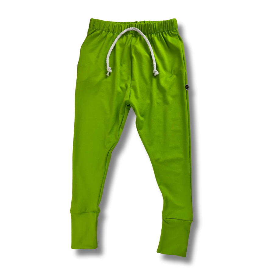 Jogger Pants - Lime Green