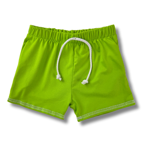 Jogger Shorts - Lime Green