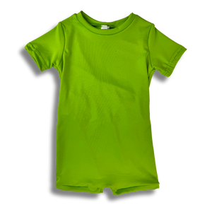 Short Sleeve Jumper - Lime Green