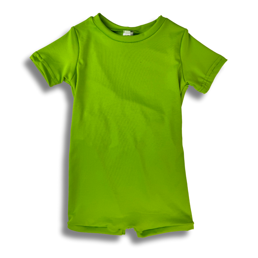 Short Sleeve Jumper - Lime Green