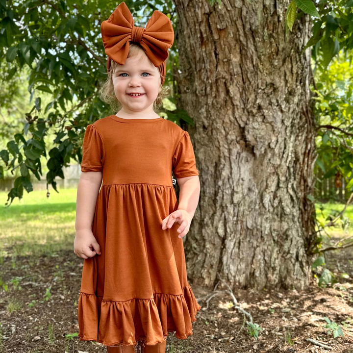 Twirl Dress - Mocha