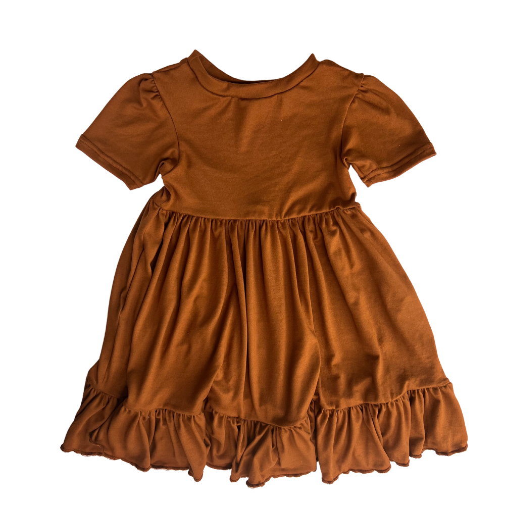 Twirl Dress - Mocha