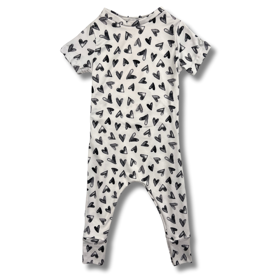 Short Sleeve Romper - Nurture