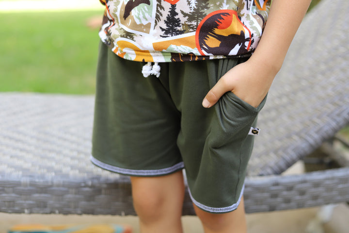 SECONDS- Jogger Shorts- 7/8