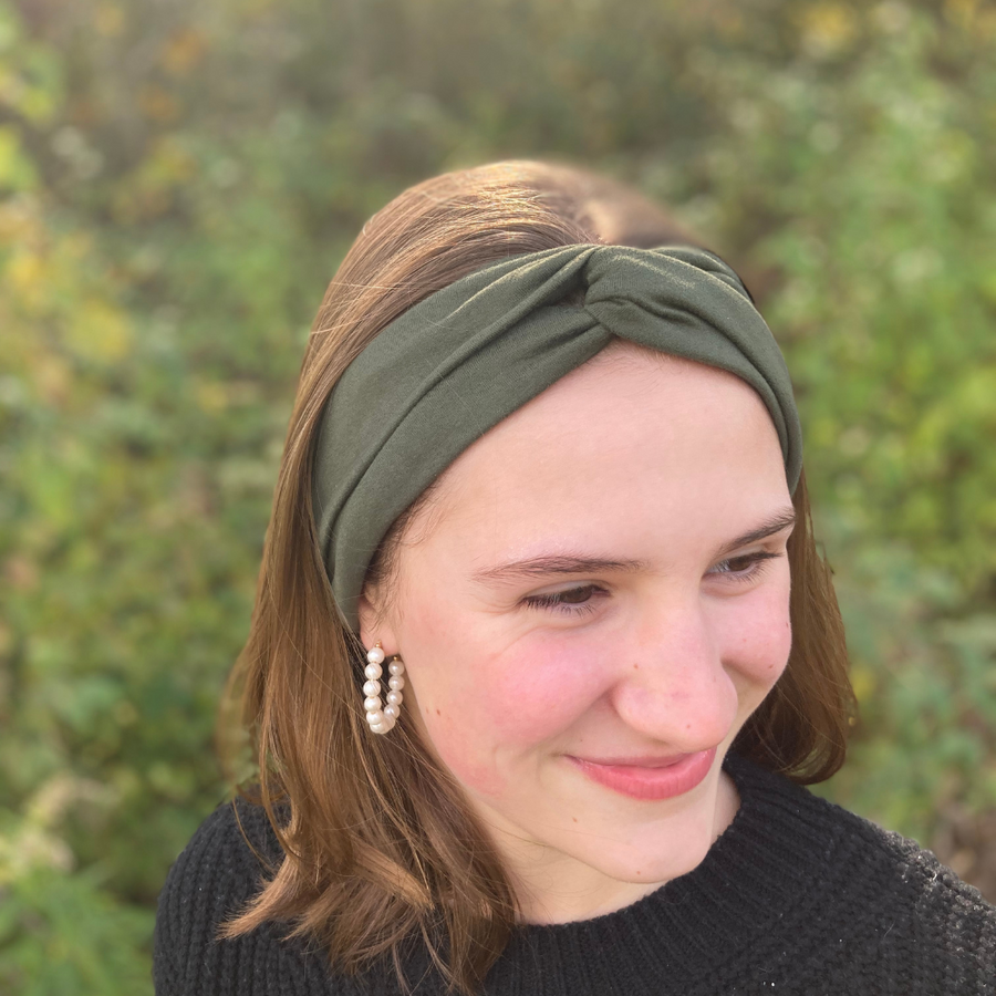 Adult Headband - Olive