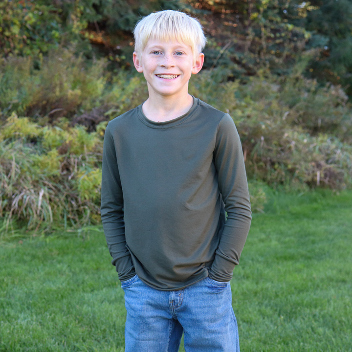 Long Sleeve T-shirt - Olive