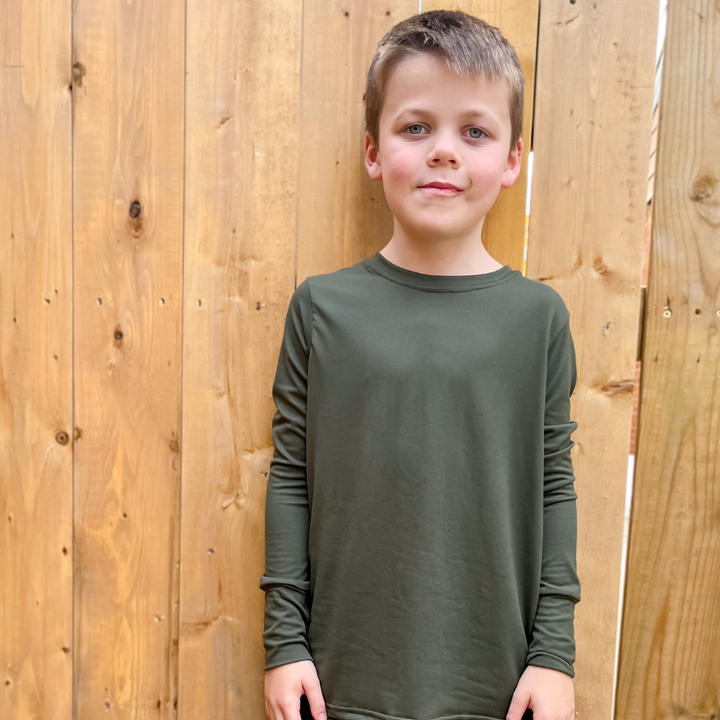 Long Sleeve T-shirt - Olive