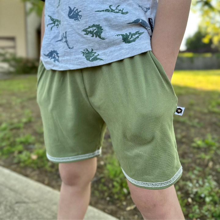 Jogger Shorts - Pickle