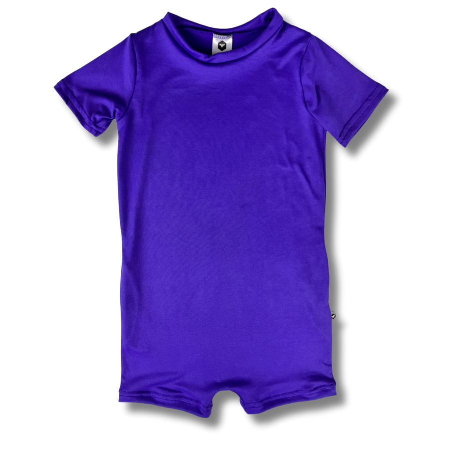 Short Sleeve Jumper - Plum