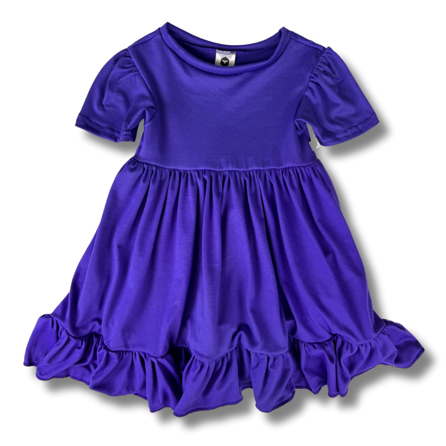 Twirl Dress - Plum