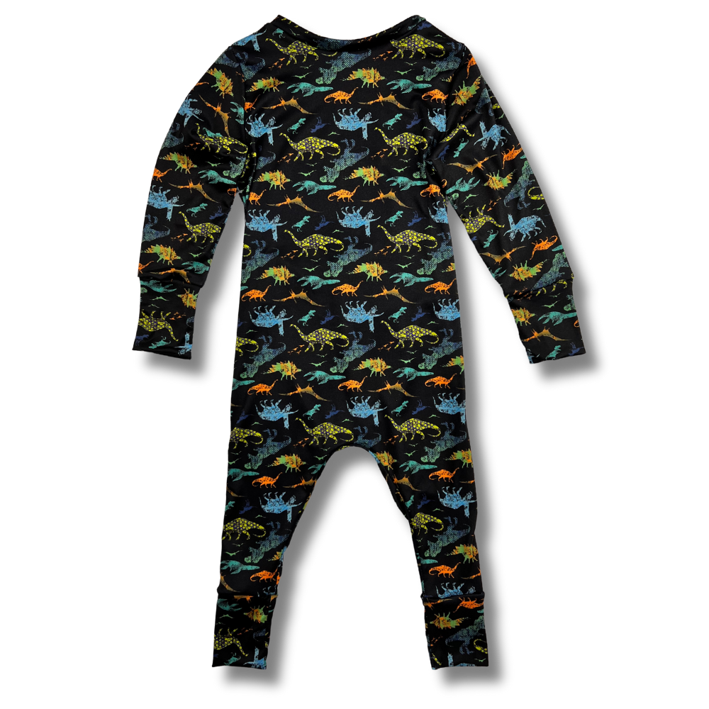Long Sleeve Romper - Prehistoric