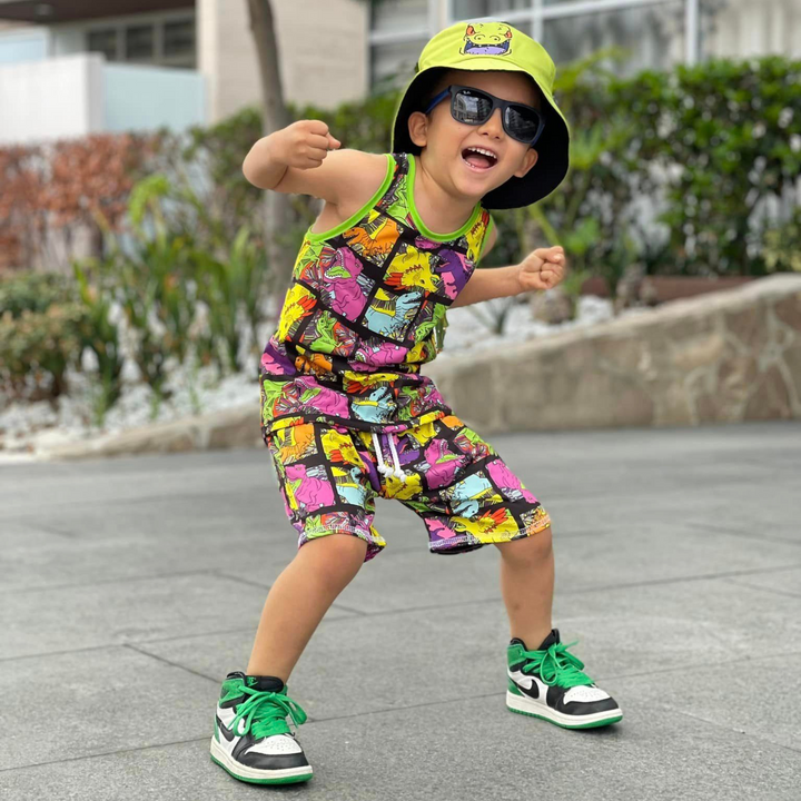 Jogger Shorts - Rad Raptor