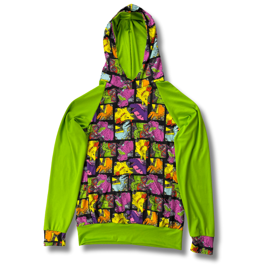 Lightweight Adult Hoodies - Rad Raptor