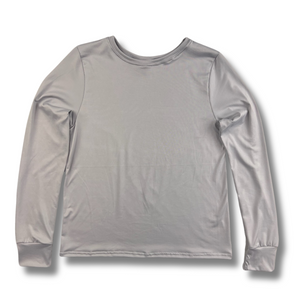 Adult Long Sleeve T-Shirt - Silver