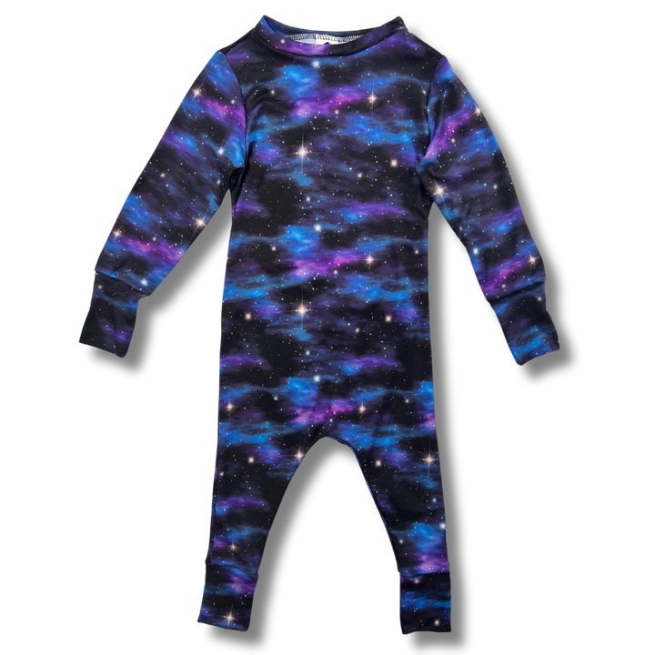 Long Sleeve Romper - Space Case