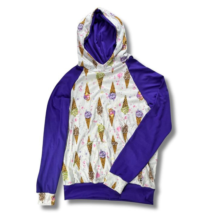 Lightweight Adult Hoodies - Sweet Swirls