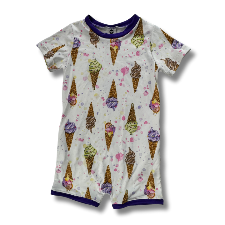 Short Sleeve Jumper - Sweet Swirls