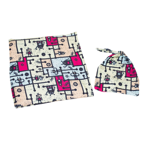 Stretch Swaddle Set  -  Androids