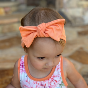 Baby Headband - Tangerine