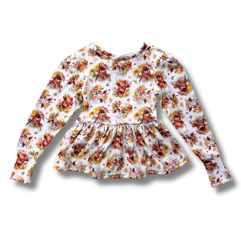 Peplum Tops  - 2/4 (Final Sale)