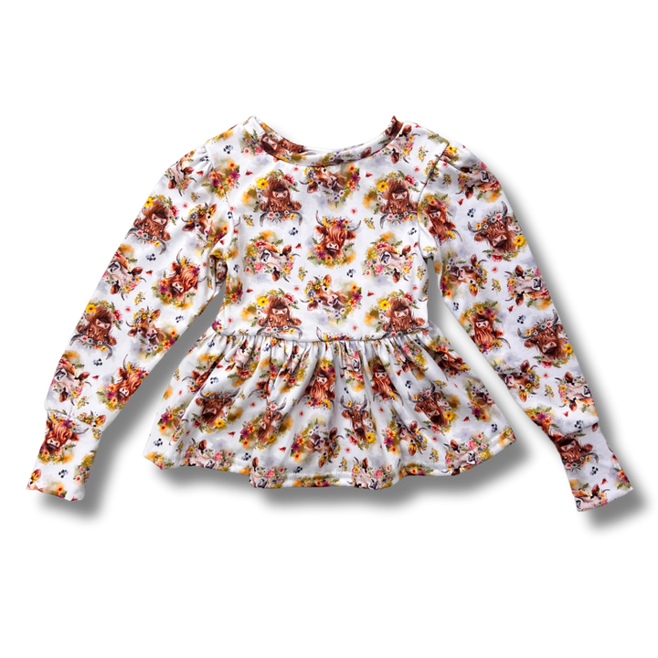 Peplum Tops  - 2/4 (Final Sale)