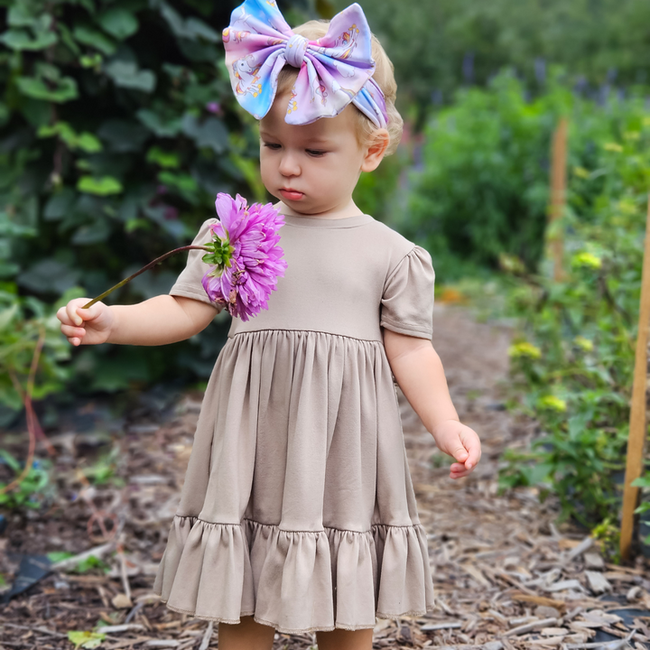 Twirl Dress - Sand