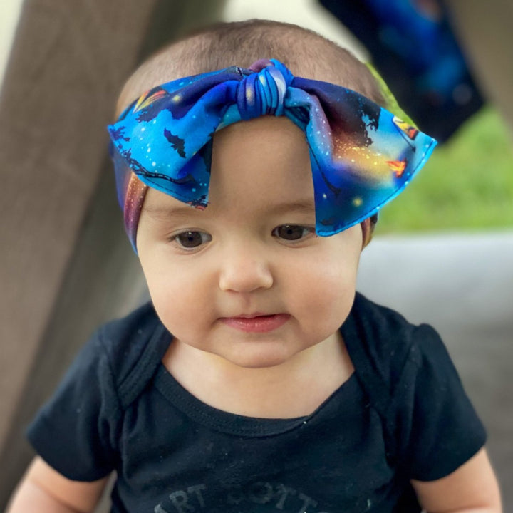 Baby Headband - Dark Night