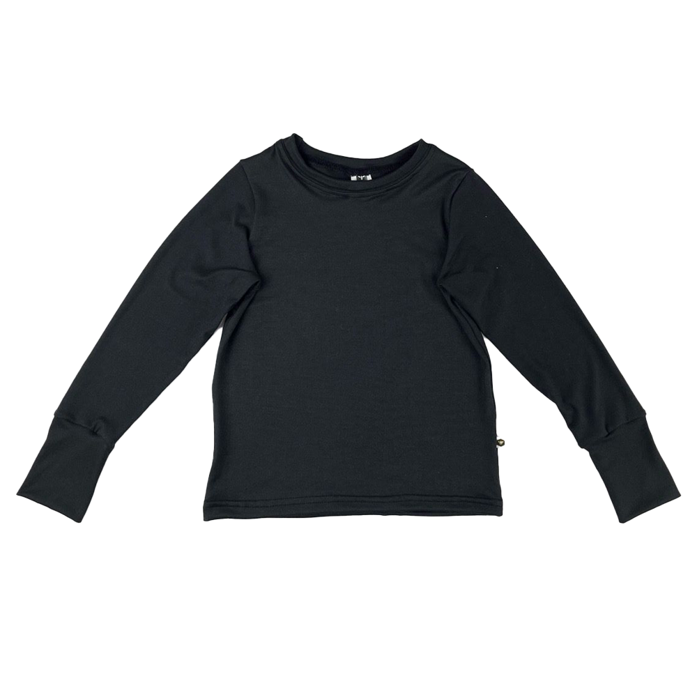 Long Sleeve T-Shirt - Basic Black