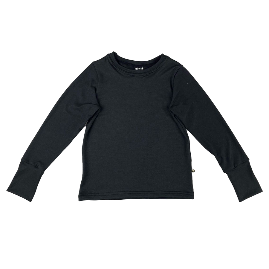 Long Sleeve T-Shirt - Basic Black