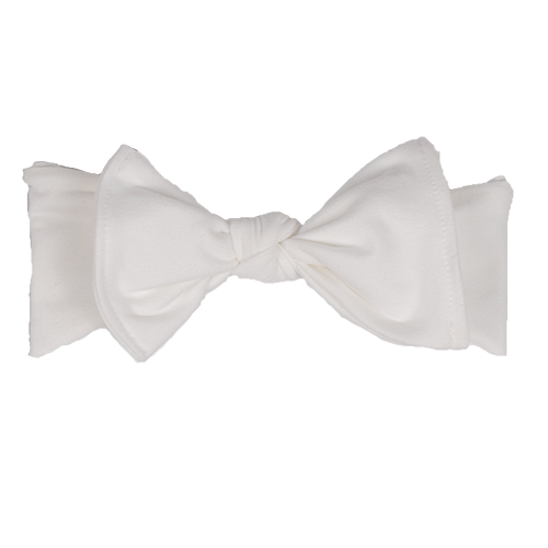 bumblito - Children's headband - Basic headband - white headband - stretchy soft headband