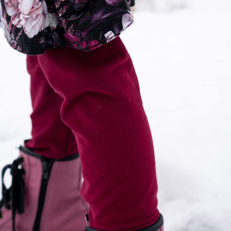 Leggings - Burgundy