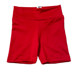 Cartwheel Shorts - Cherry Red
