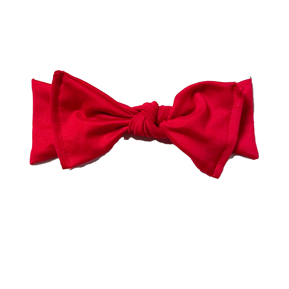 Baby Headband - Cherry Red
