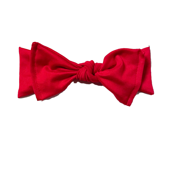 Baby Headband - Cherry Red